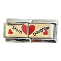 Mom Daughter (Double) 9mm Charm