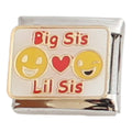 Big Sis Lil Sis 9mm Charm