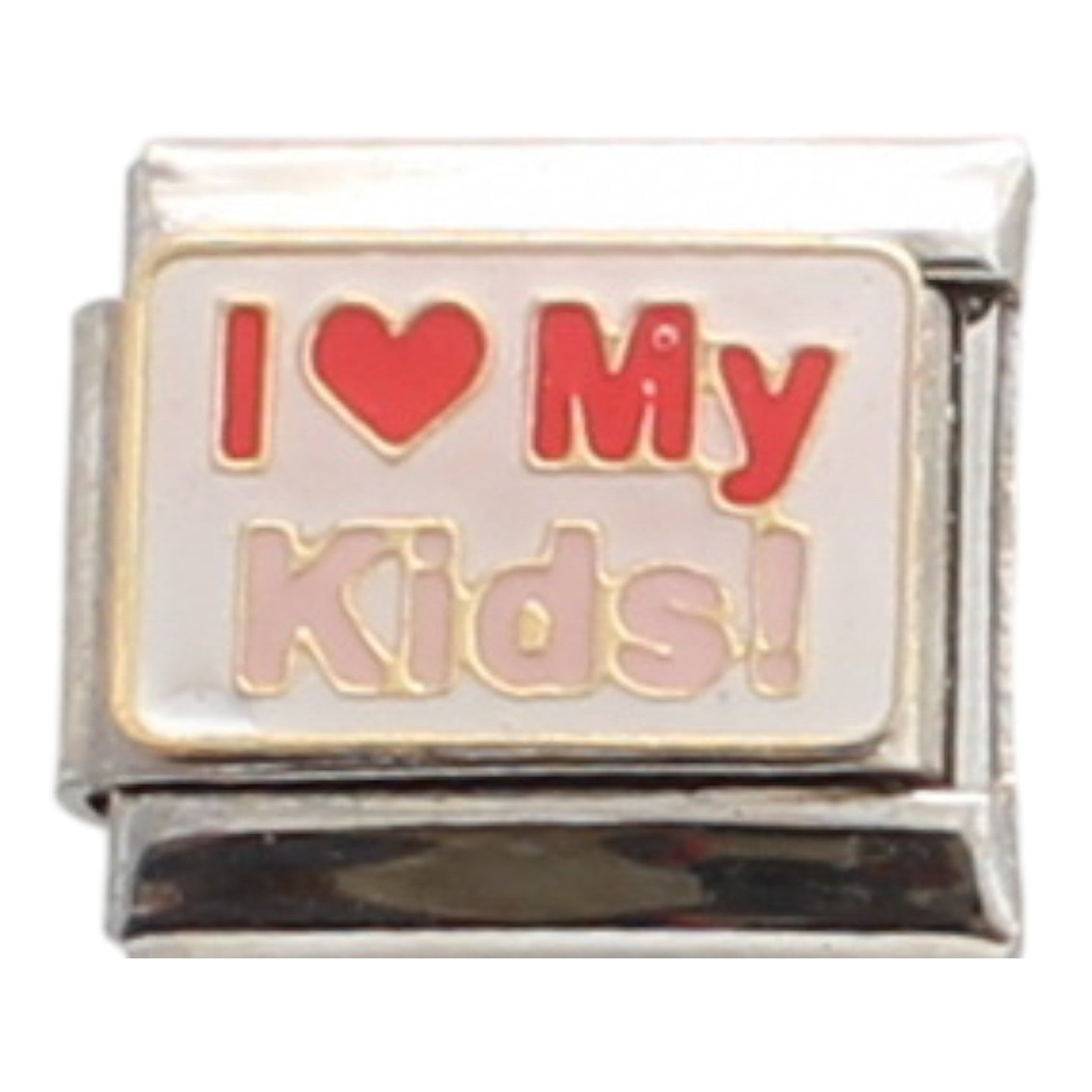 I Love my Kids 9mm Charm
