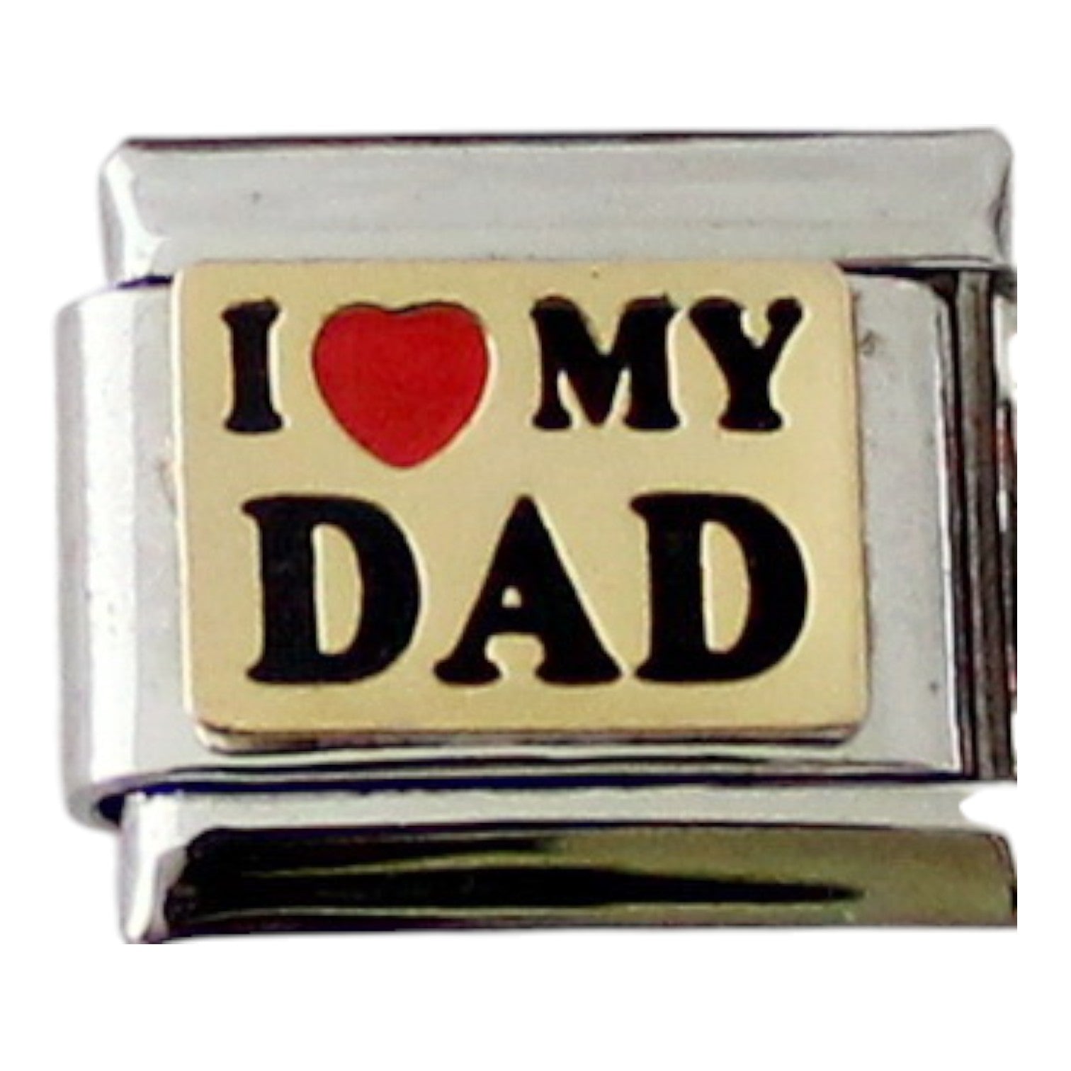 I Love my Dad 9mm Charm