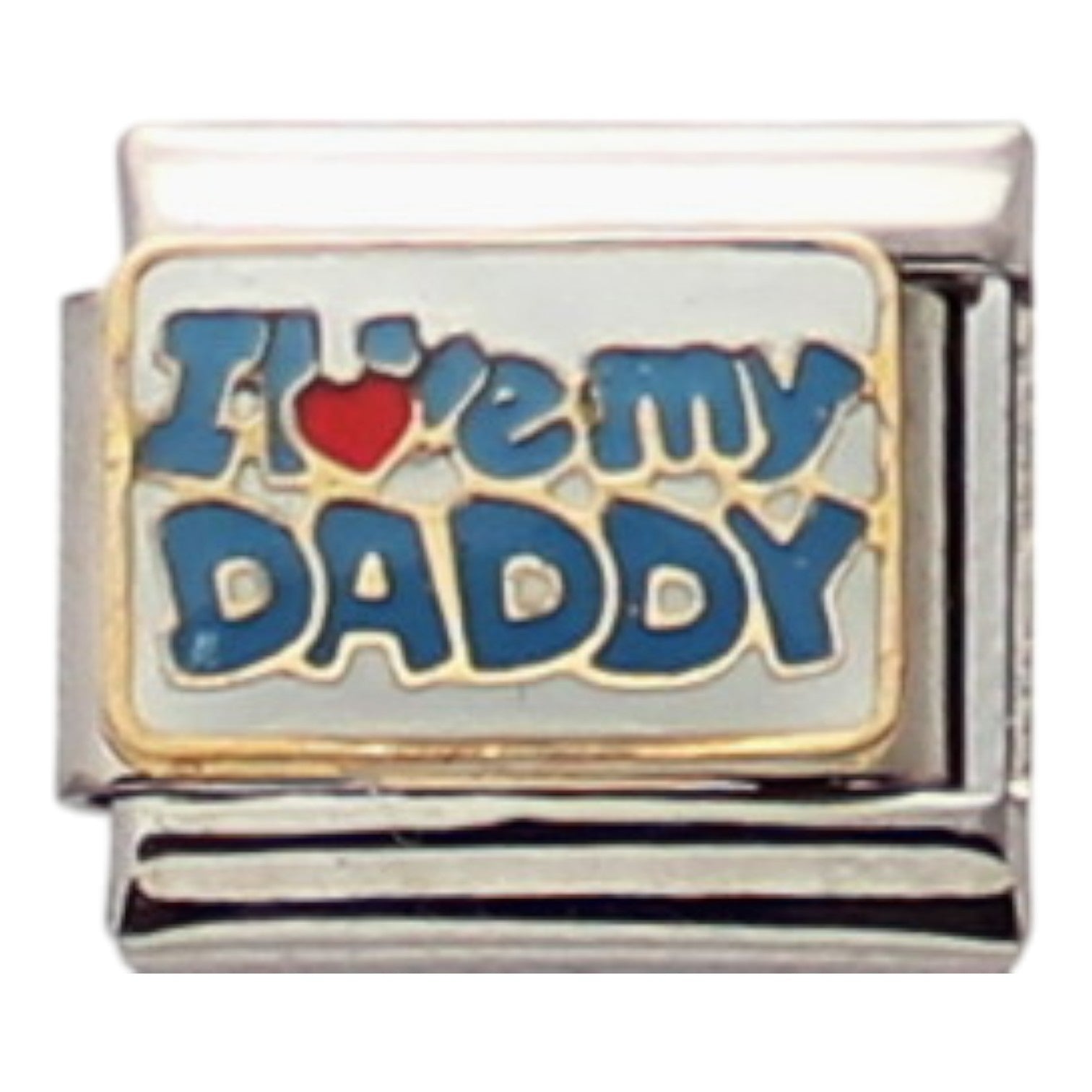 I Love my Daddy 9mm Charm