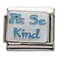 Pa se Kind (Blue) 9mm Charm