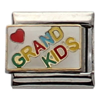 Grandkids (Colour) 9mm Charm
