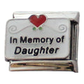 In Memory of Daughter 9mm Charm