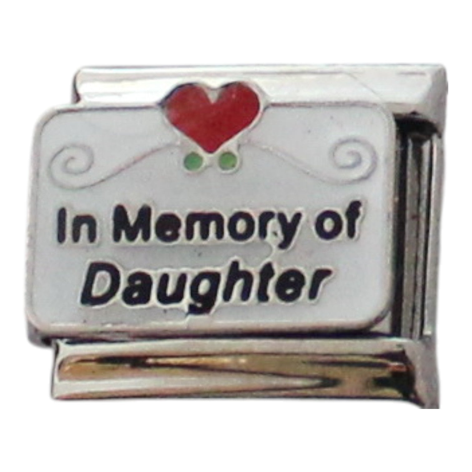 In Memory of Daughter 9mm Charm