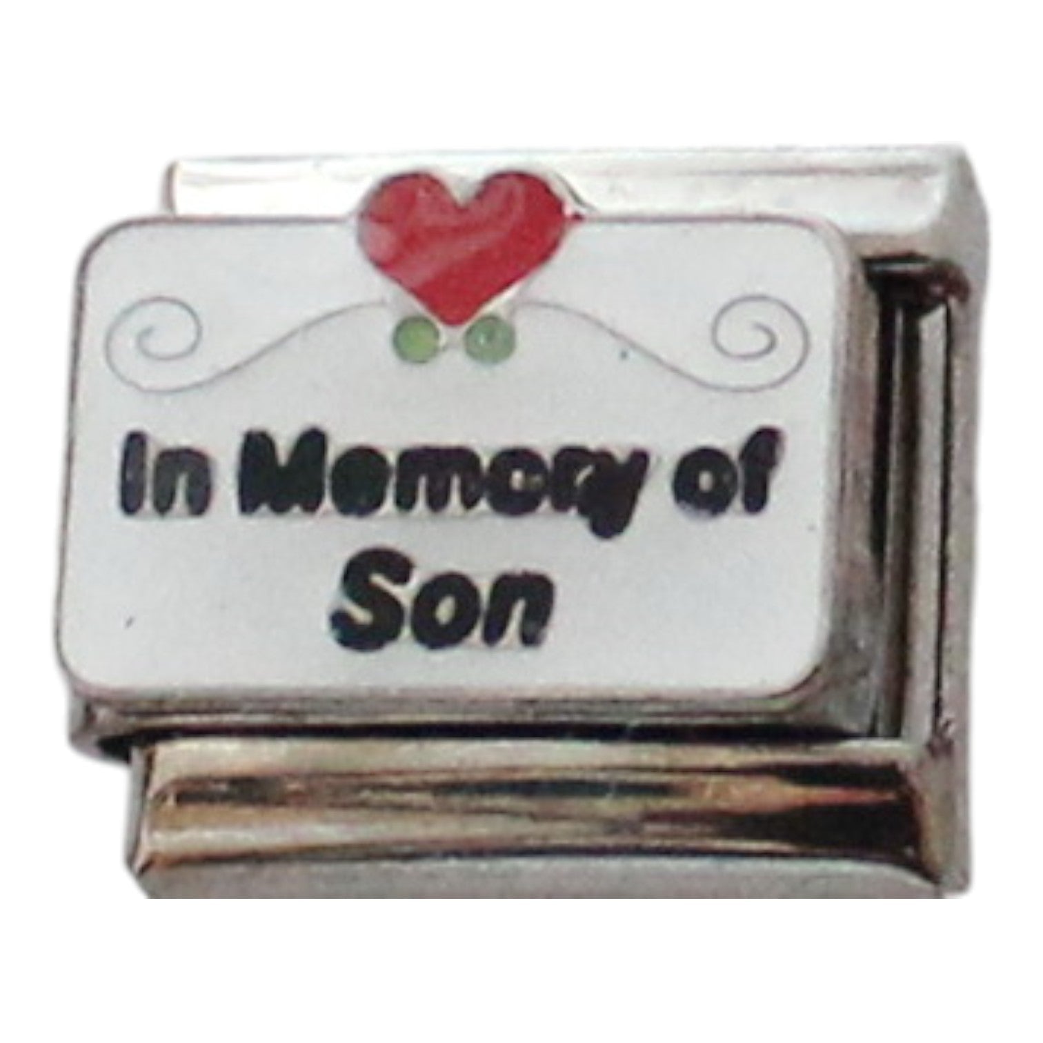 In Memory of Son 9mm Charm