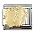 Cute Feet 9mm Charm