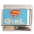 Super Girl 9mm Charm