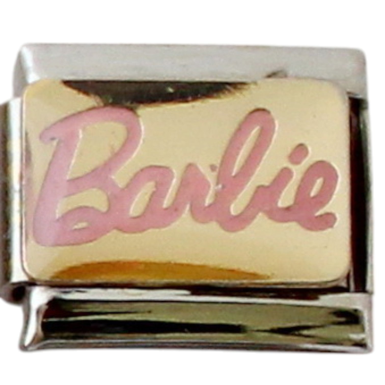 Barbie Gold 9mm Charm