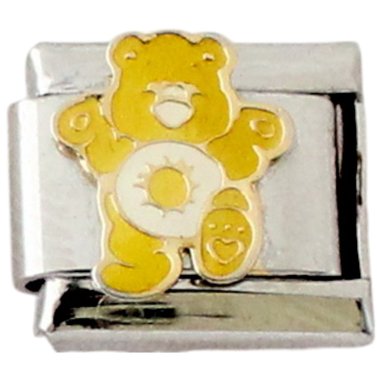 Yellow Care Bear 9mm Charm