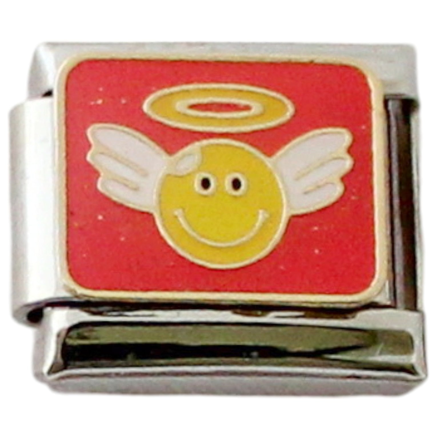 Angel Smiley 9mm Charm