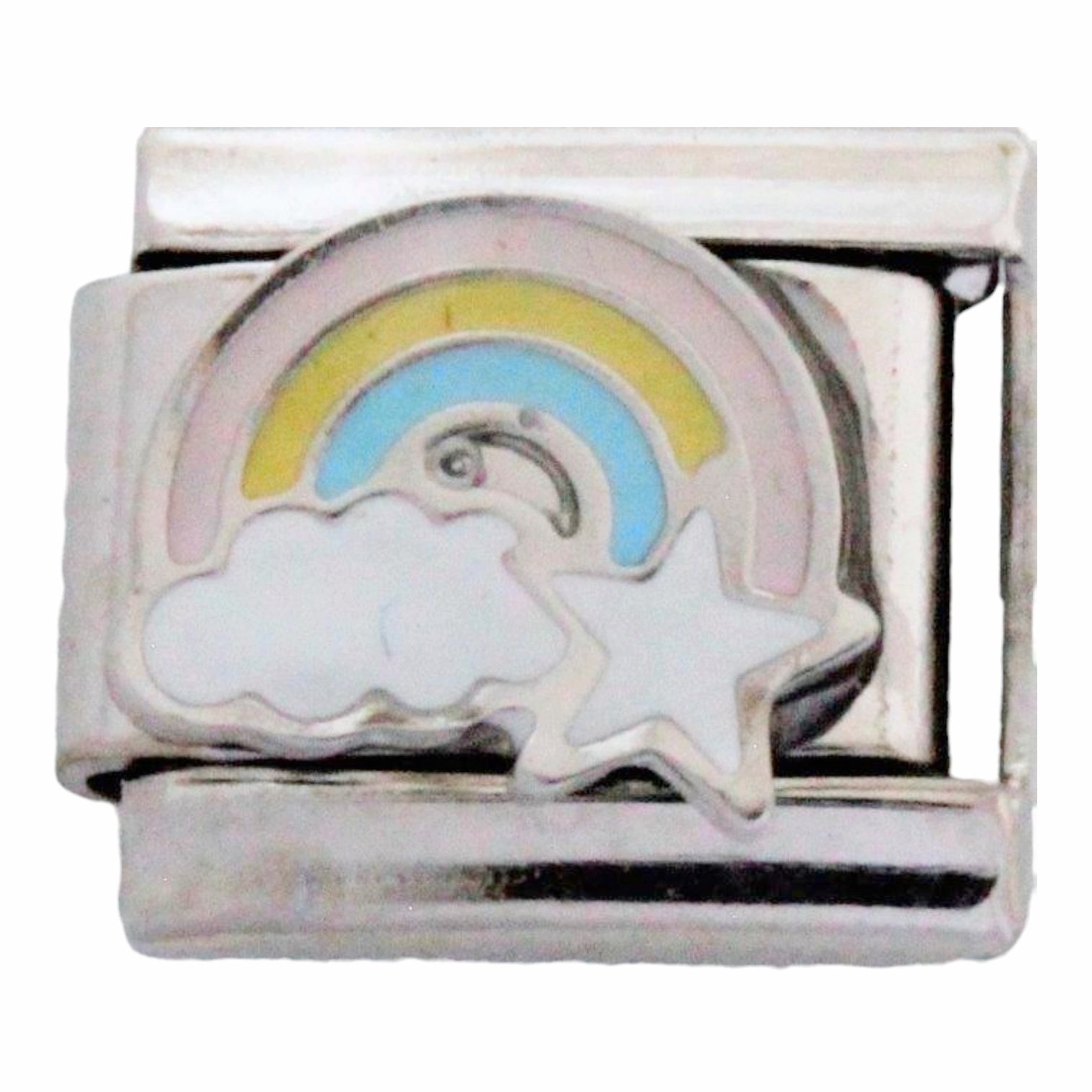 Rainbow Star 9mm Charm