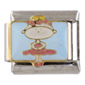 Cute Ballerina 9mm Charm