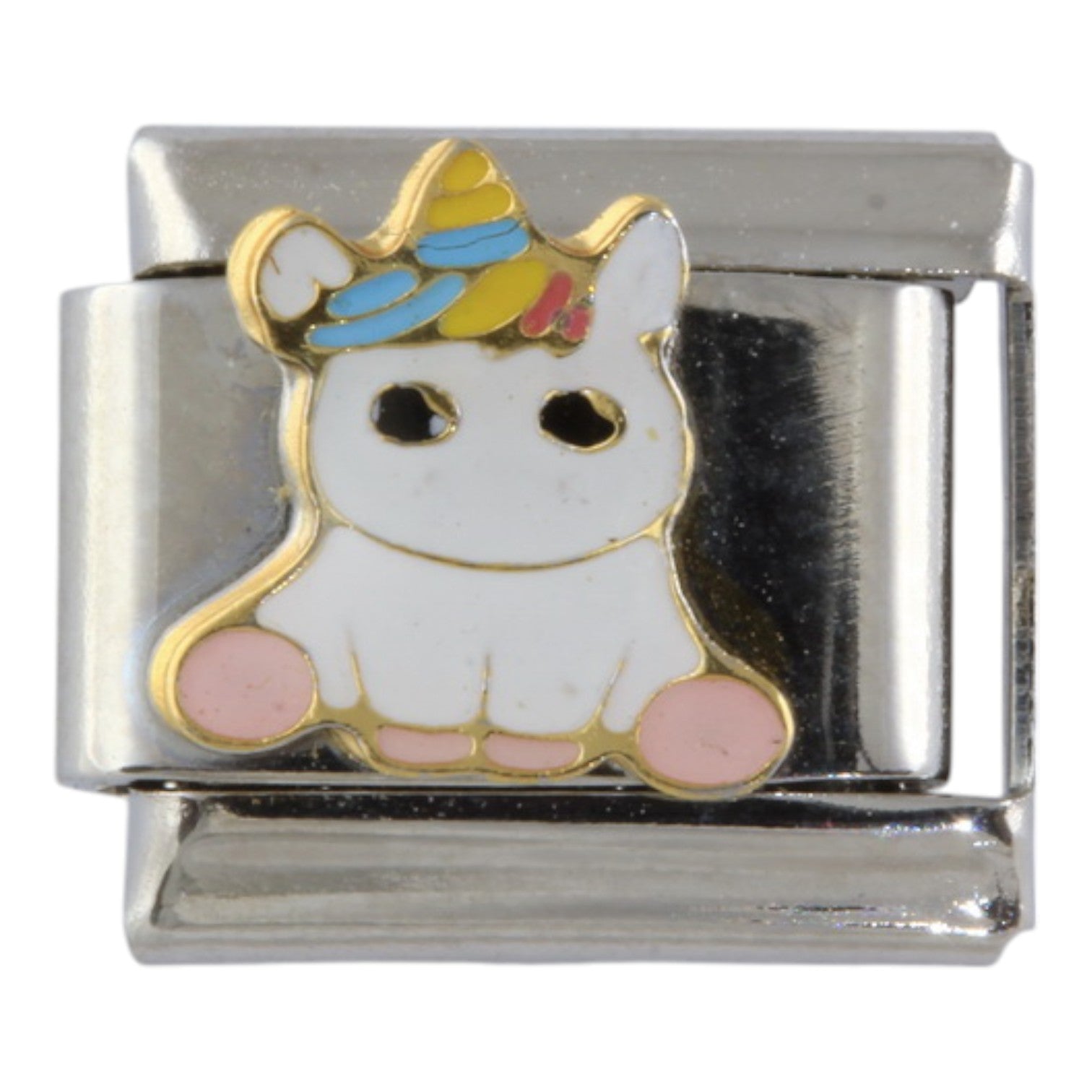 Sitting Unicorn 9mm Charm