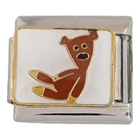 Mr Bean Teddy 9mm Charm