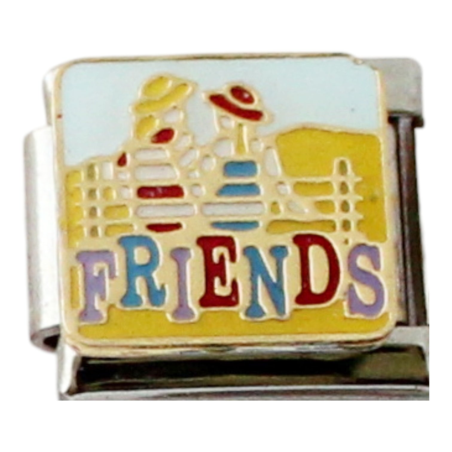 Friends Pic 9mm Charm