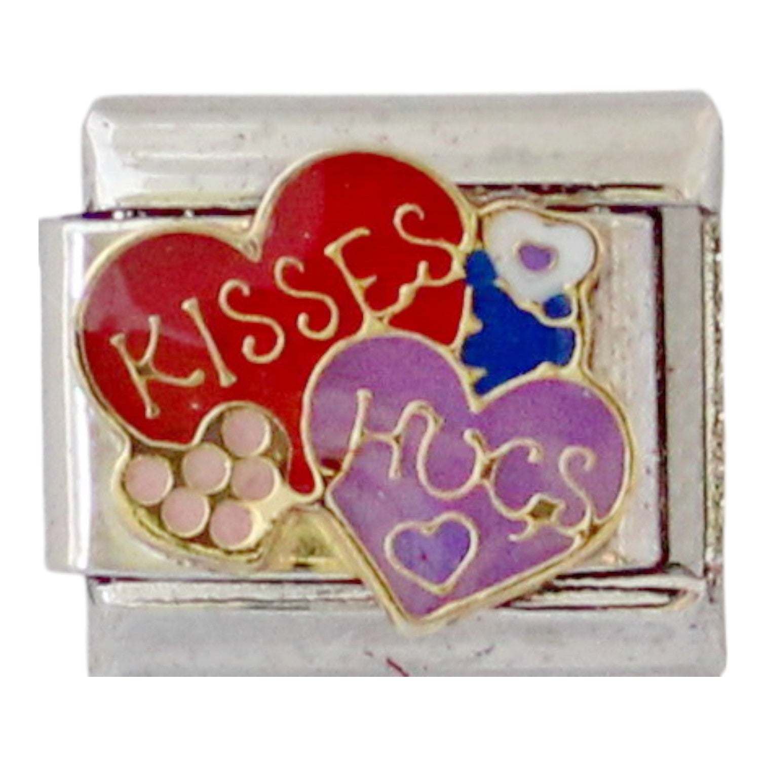 Kisses & Hugs 9mm Charm