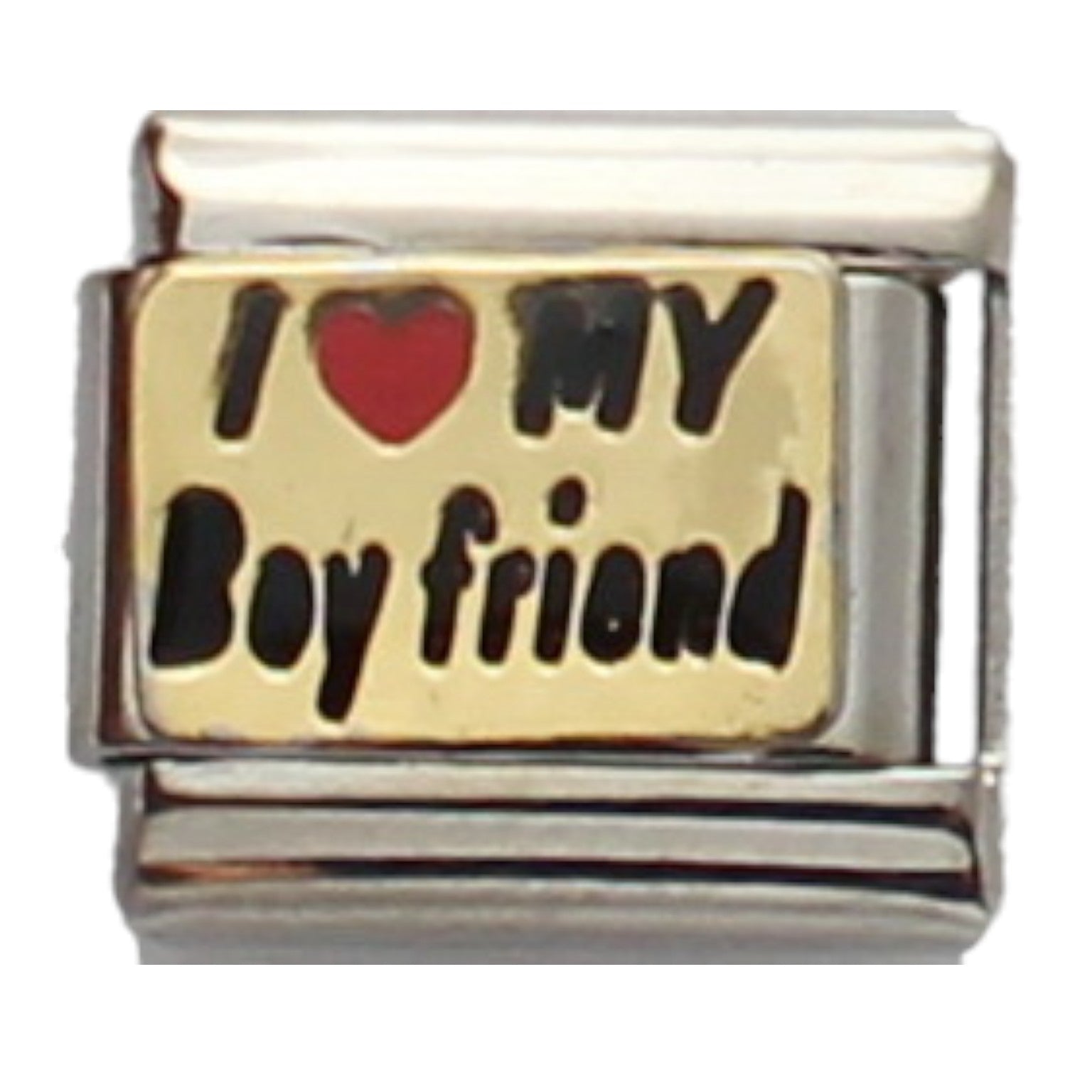 I love my boyfriend 9mm Charm