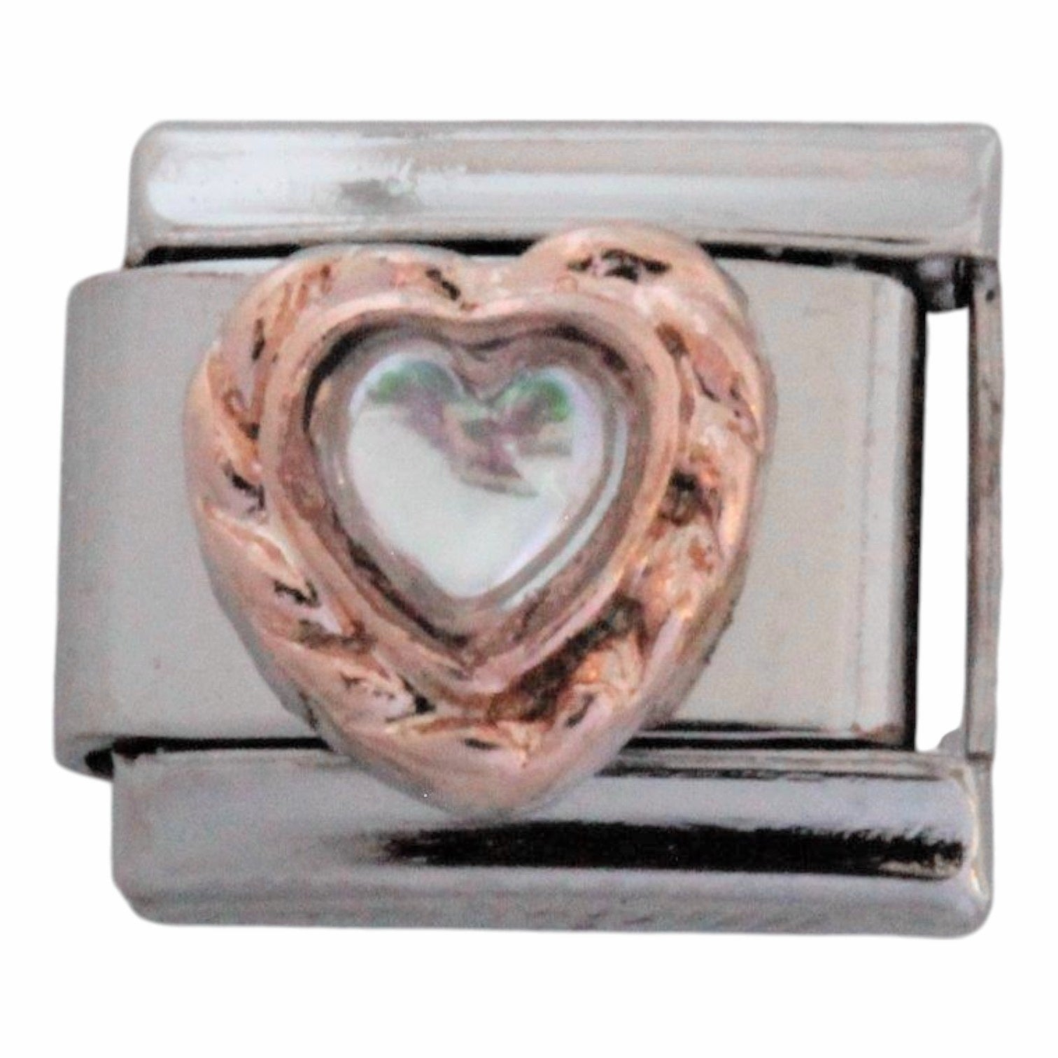 Heart Stone 9mm Charm