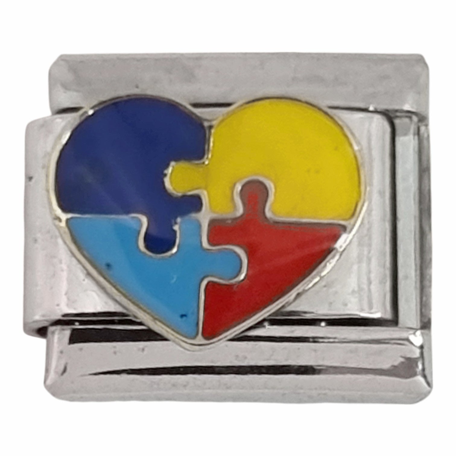 Autism Heart 9mm Charm