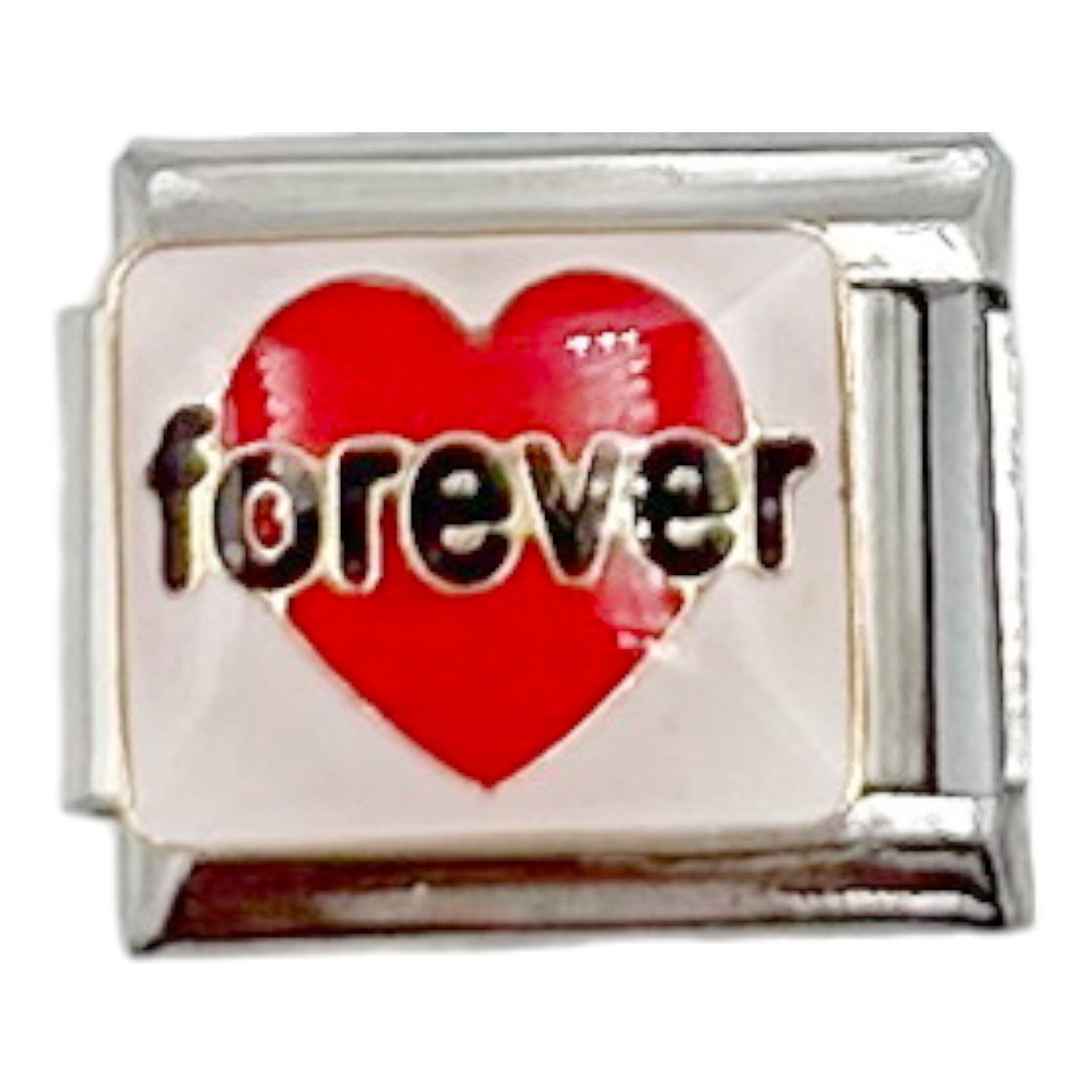 Forever Heart 9mm Charm