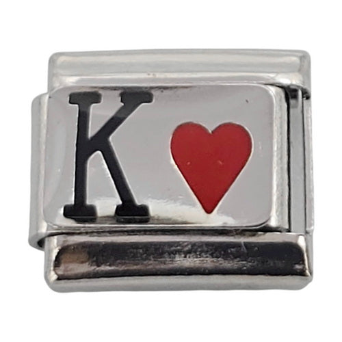 King Heart 9mm Charm