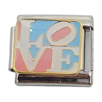 LOVE  9mm Charm