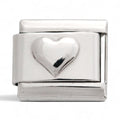 9mm Heart Single Link