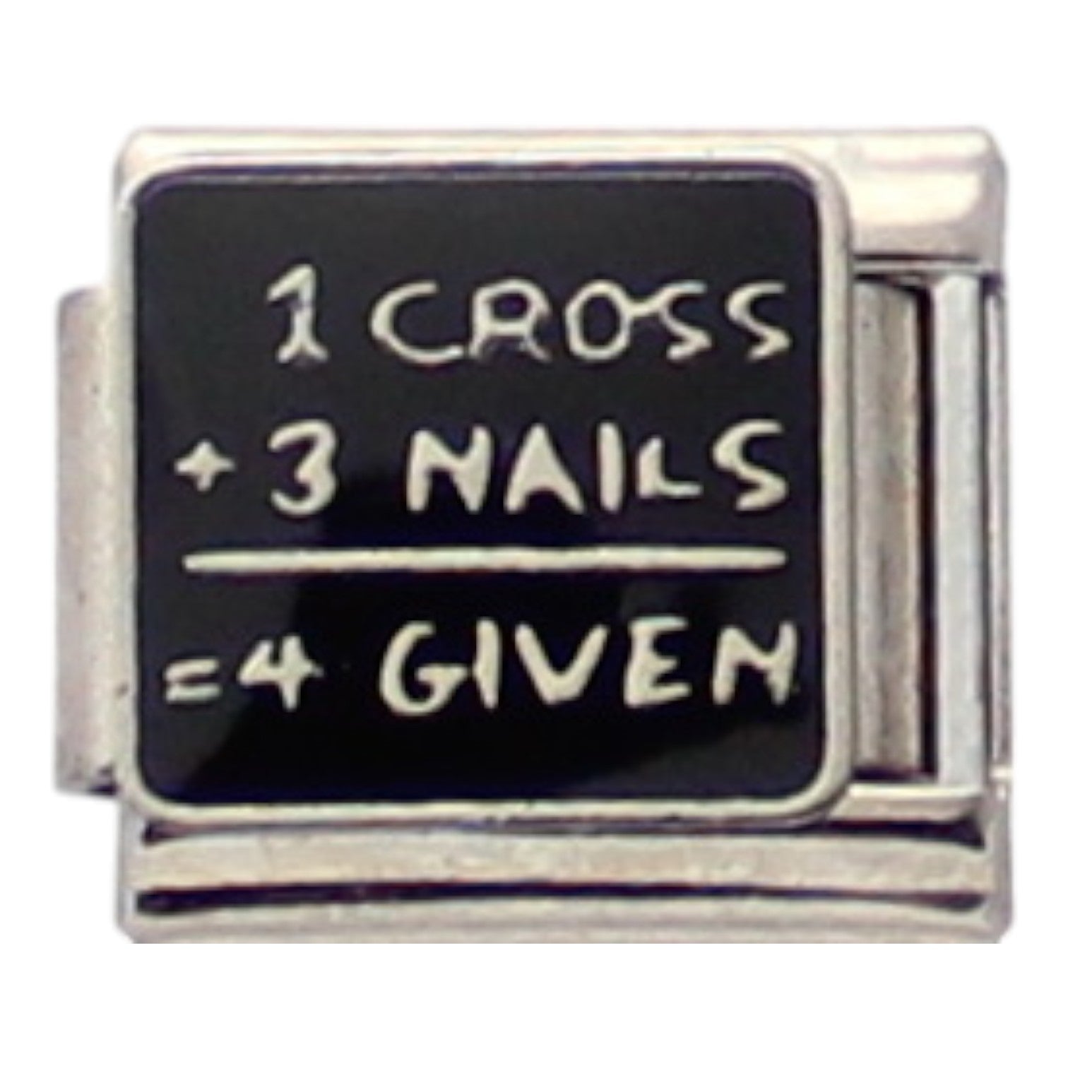 Cross Forgiven 9mm Charm
