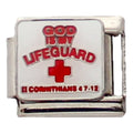 God is my Lifeguard 9mm Charm