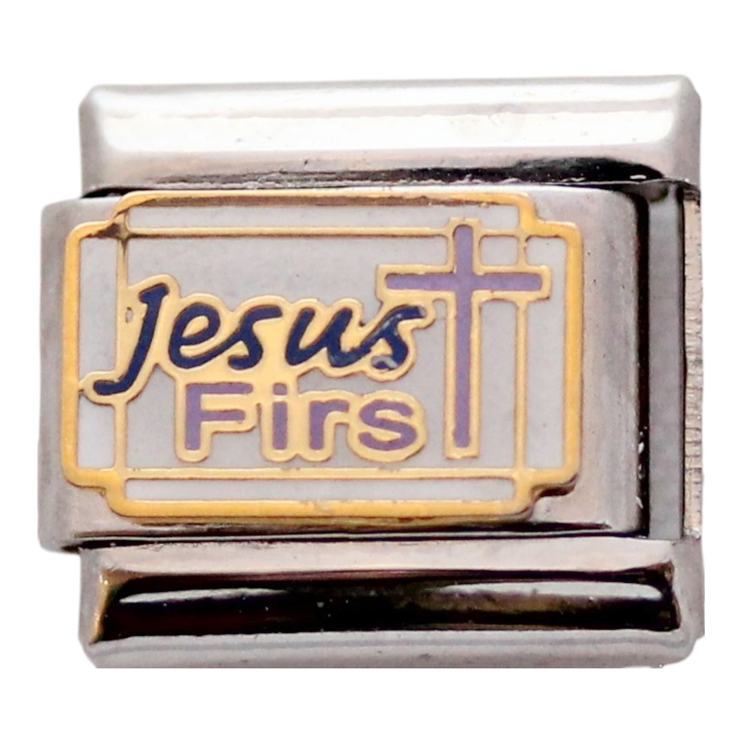 Jesus First 9mm Charm