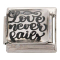 Love Never Fails 9mm Charm