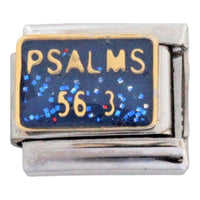 Psalm 56:3 9mm Charm