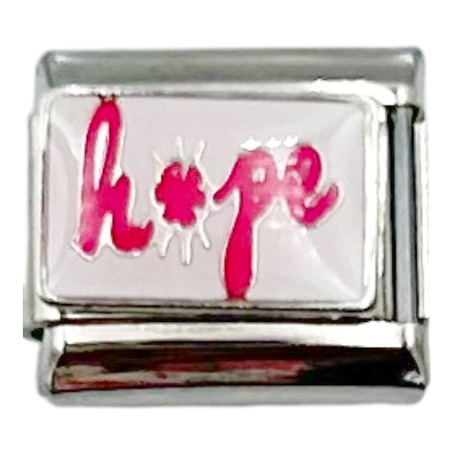 Pink Hope 9mm Charm