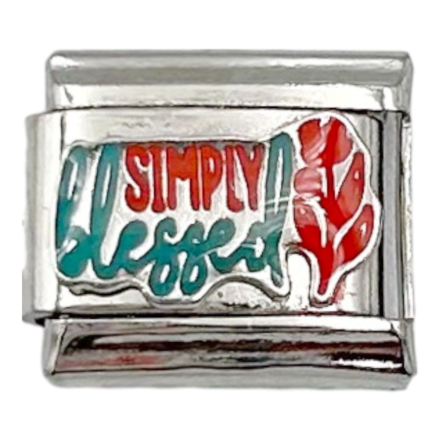 Simply Blessed 9mm Charm