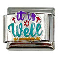 It Is Well 9mm Charm