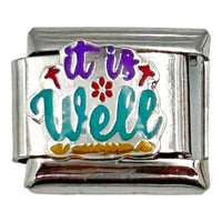 It Is Well 9mm Charm
