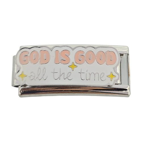 God Is Good Superlink 9mm Charm