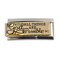 With God Superlink 9mm Charm