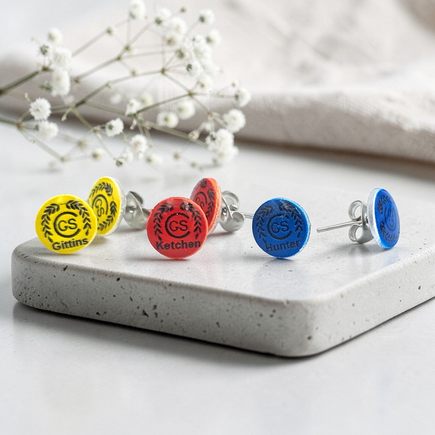Personalized Acrylic Earrings