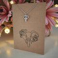 Elephant Pendant & Chain - Card 400