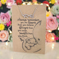 Elephants Pendant & Chain - Card 280