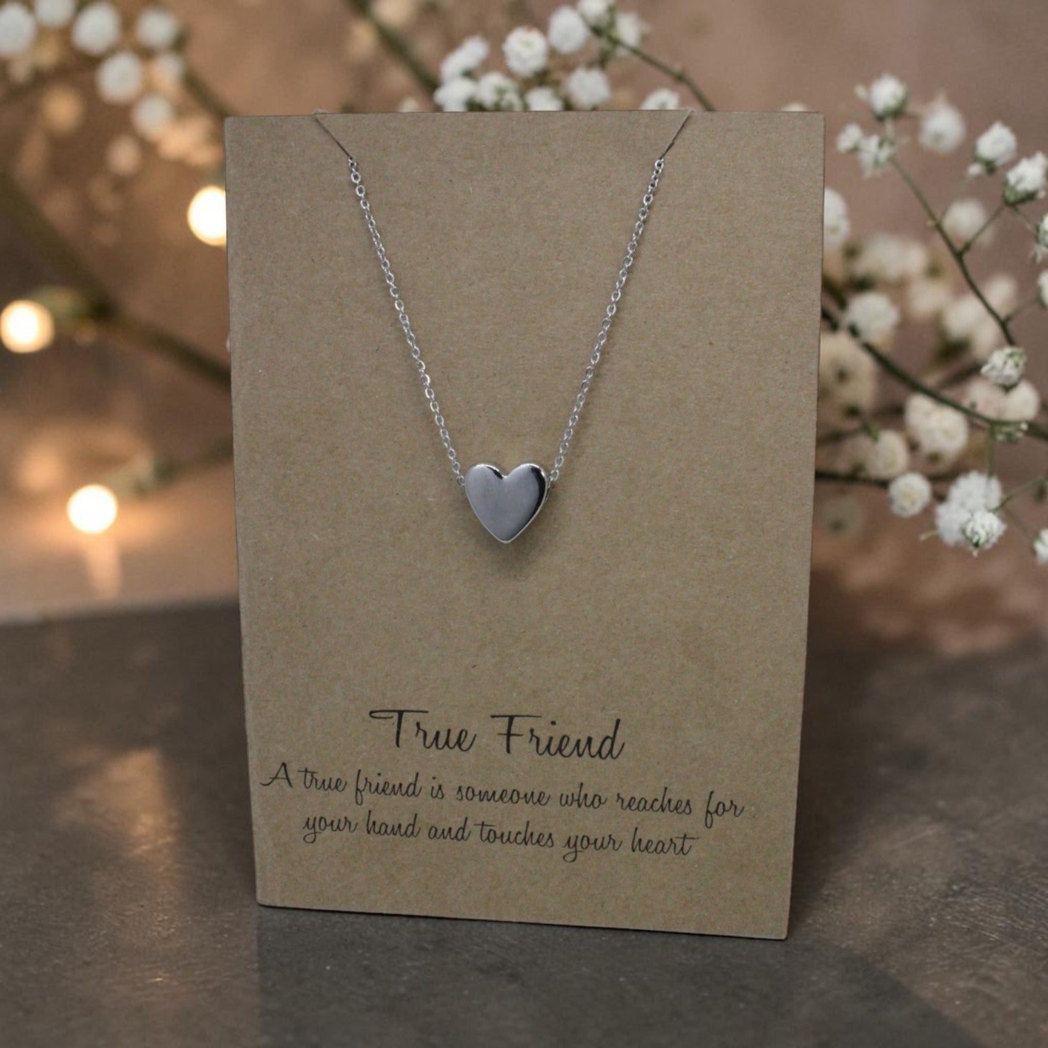 Heart Pendant & Chain - Card 18