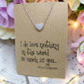 Heart Pendant & Chain - Card 201