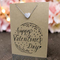 Heart Pendant & Chain - Card 210