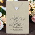 Heart Pendant & Chain - Card 234