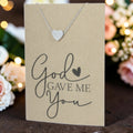 Heart Pendant & Chain - Card 236