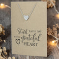 Heart Pendant & Chain - Card 240
