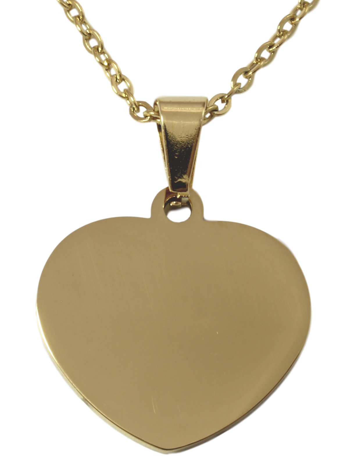 Medical ID QR Heart Pendant
