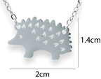 Hedgehog Pendant & Chain - Card 529
